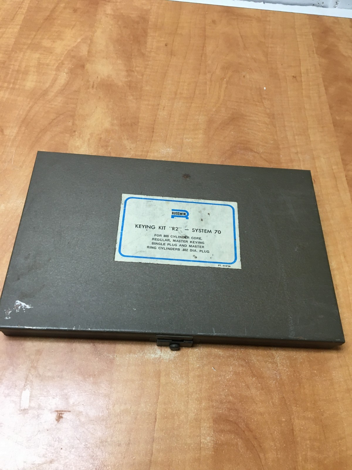 Russwin Keying Kit R-2 System 70 for 800 Cylinder Core Pt. 411f38