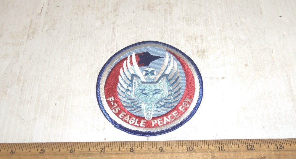 US Air Force - F-15 Eagle Peace Fox Embroidered Patch