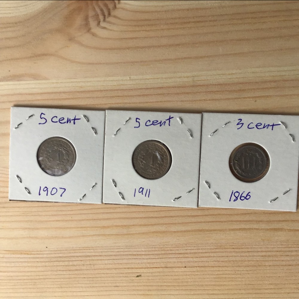 Assorted old U.S. coins 11 in total