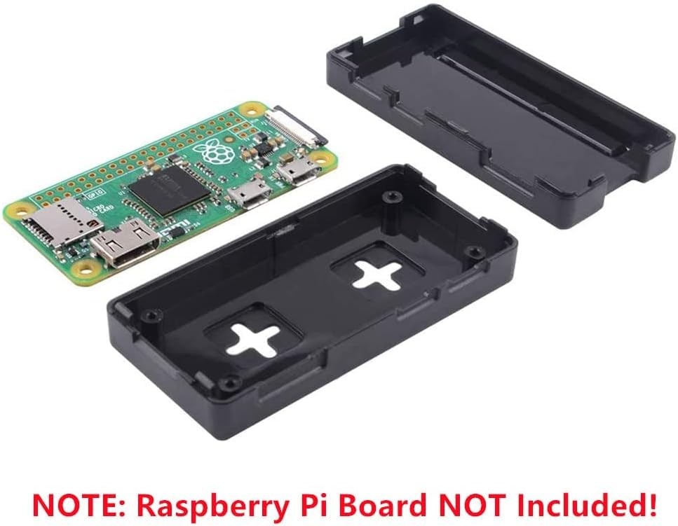GeeekPi Pi Zero 2 W Case Kit with 2 W Case, Power Supply, Heatsink,...