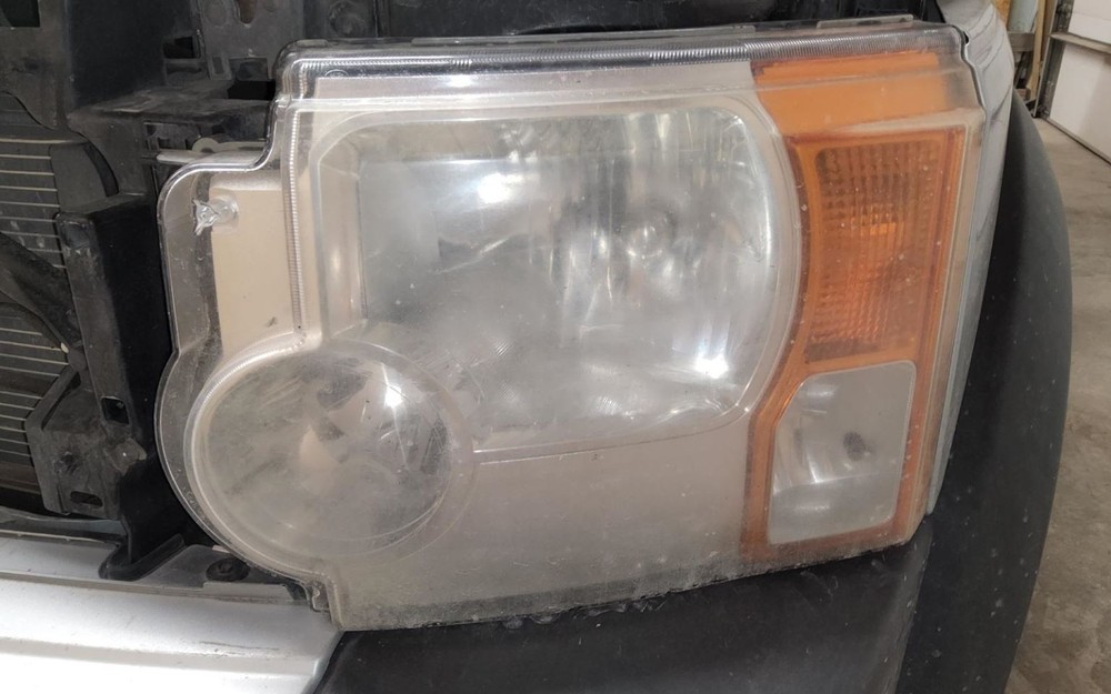 ROVER LR3 2008 LEFT QUARTER PANEL SILVER 1776856