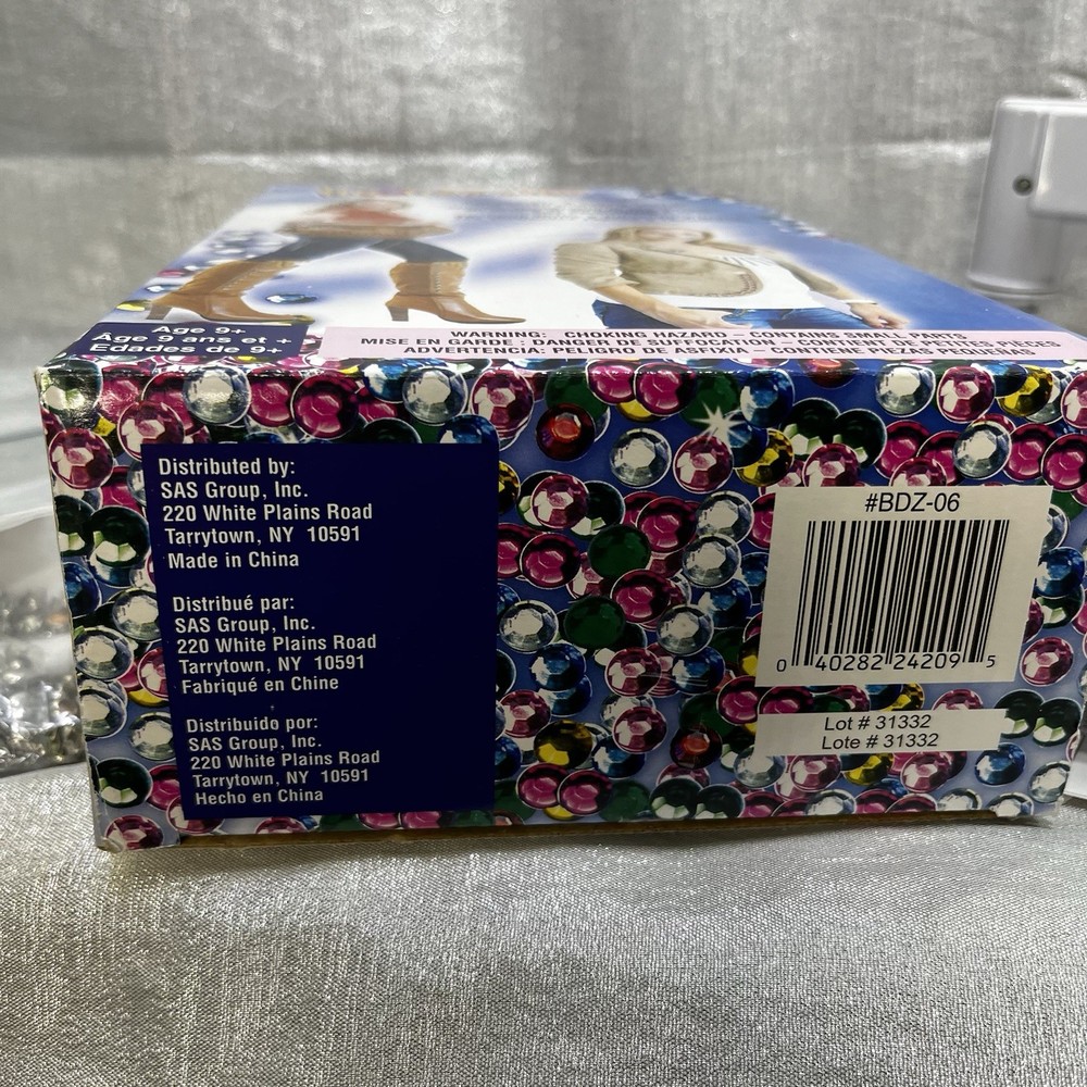 The Original Bedazzler Complete Rhinestones, Studs, Patterns Instructions