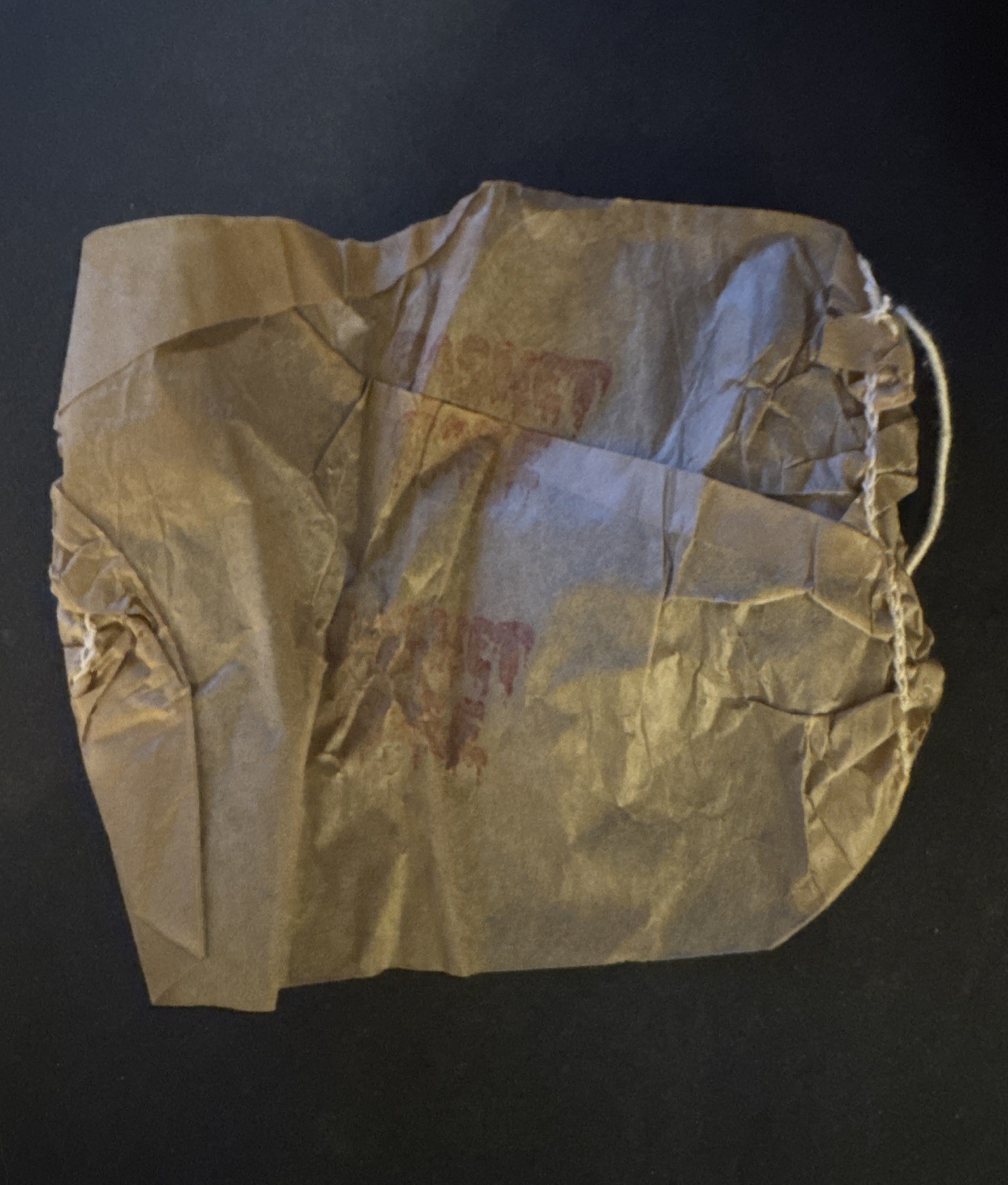 Basket Case Movie Promotional Paper Surgical Mask 1982 Rare/HTF Theater Handout.