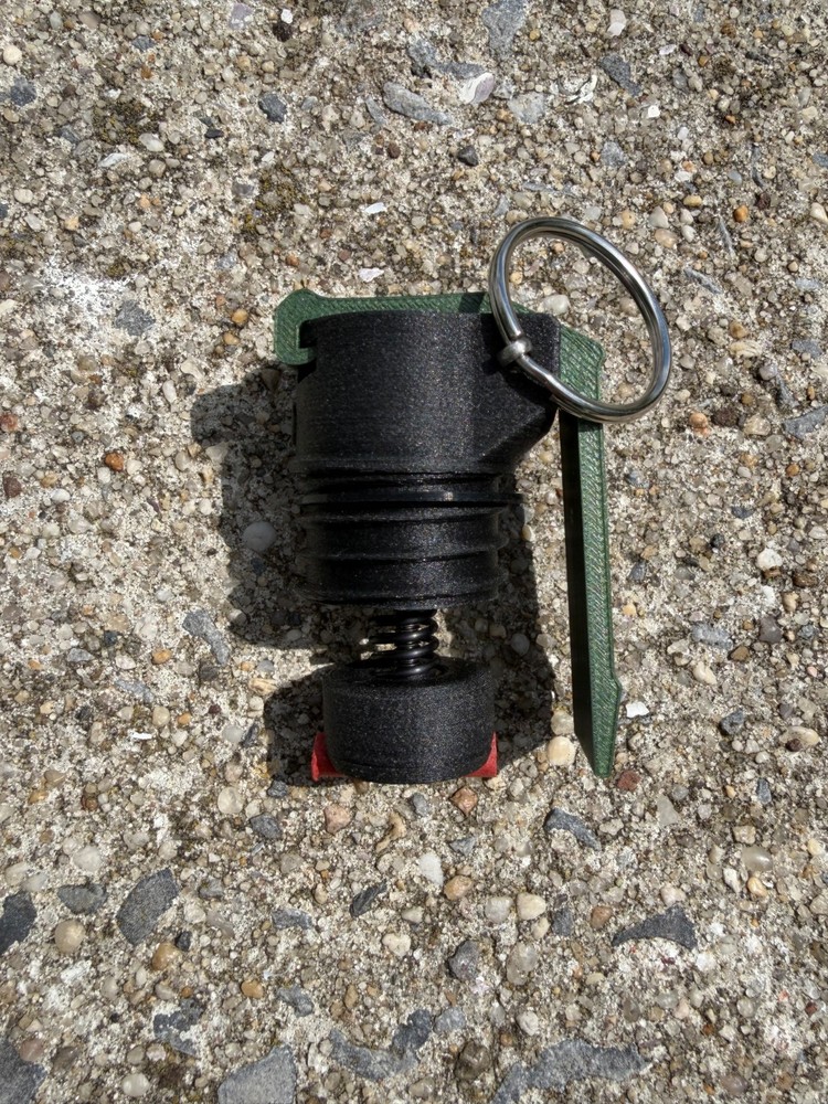 Reusable Airsoft Impact Grenade Distraction Device
