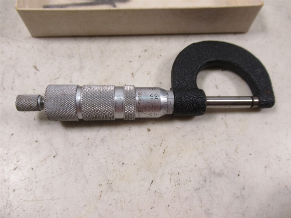 Welch Scientific 0-50 Outside Micrometer