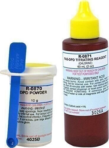 Replacement Reagent FAS-DPD Refill Kit (Large) - Over 100 Tests