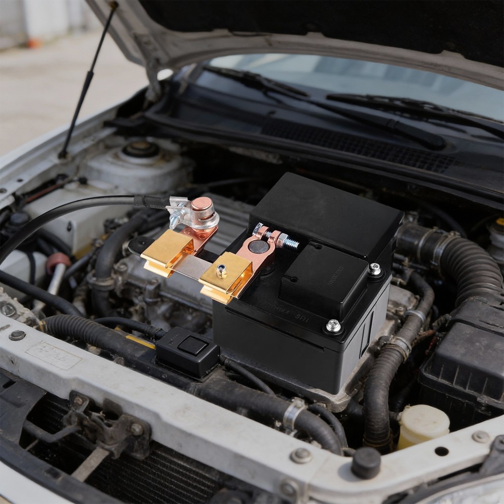 Horizontal Knife-type Battery Switch, Negative Battery Disconnect Switch