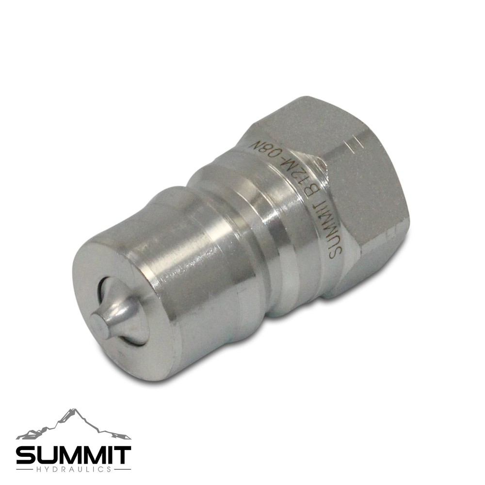 1/2″ NPT ISO 7241-B Quick Disconnect Hydraulic Coupler Set
