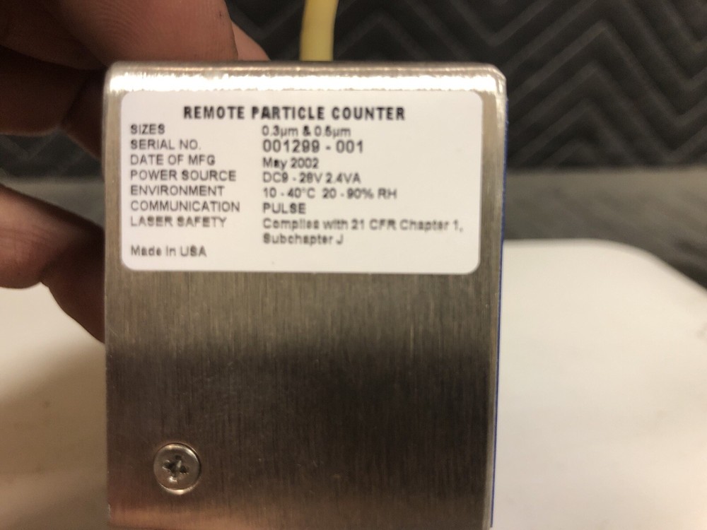 Lighthouse Remote Particle Counter, Temp & Relative Humidity + Diff Pressure