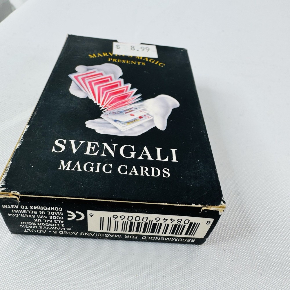 Marvin's Magic Svengali Magic Cards Deck Sealed