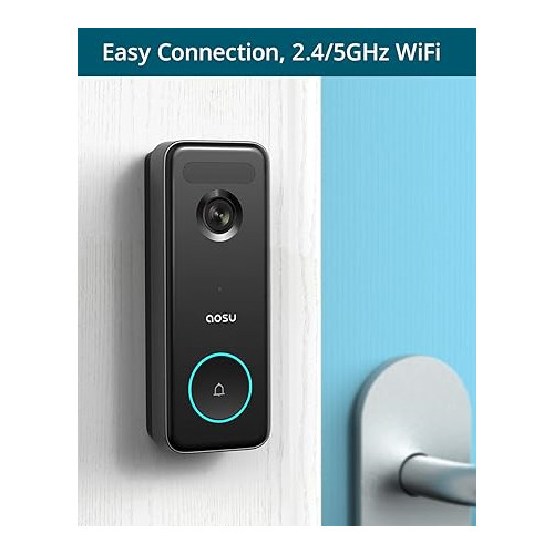 AOSU Doorbell Camera Wireless