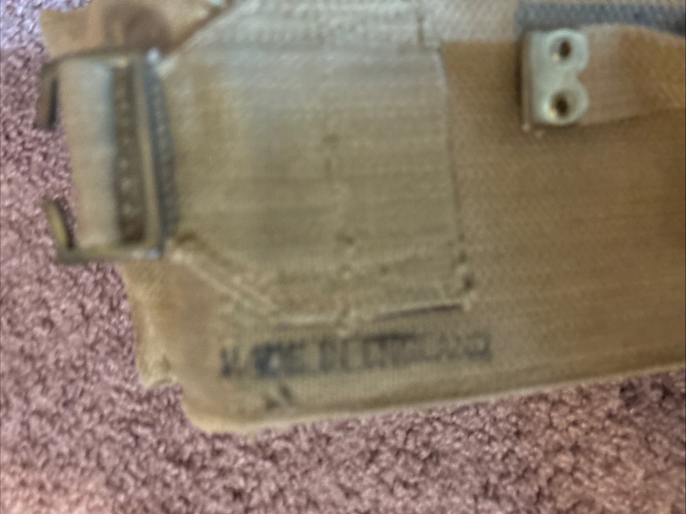 British Army WW2 Dated 1941 Pattern Webbing Ammo Pouch ? Vintage