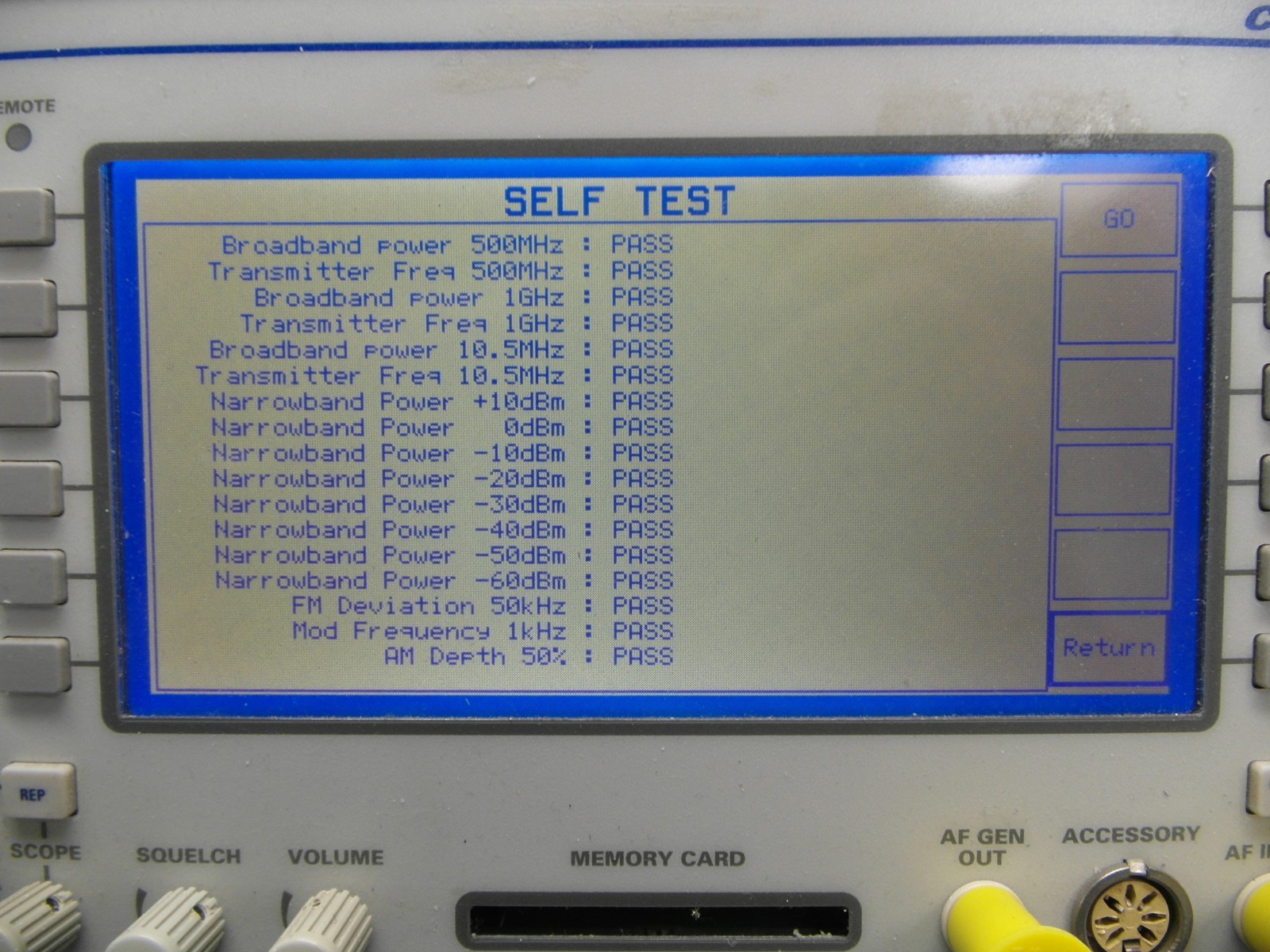 Aeroflex IFR 2947 Communication Service Monitor CALIBRATED Refurbished