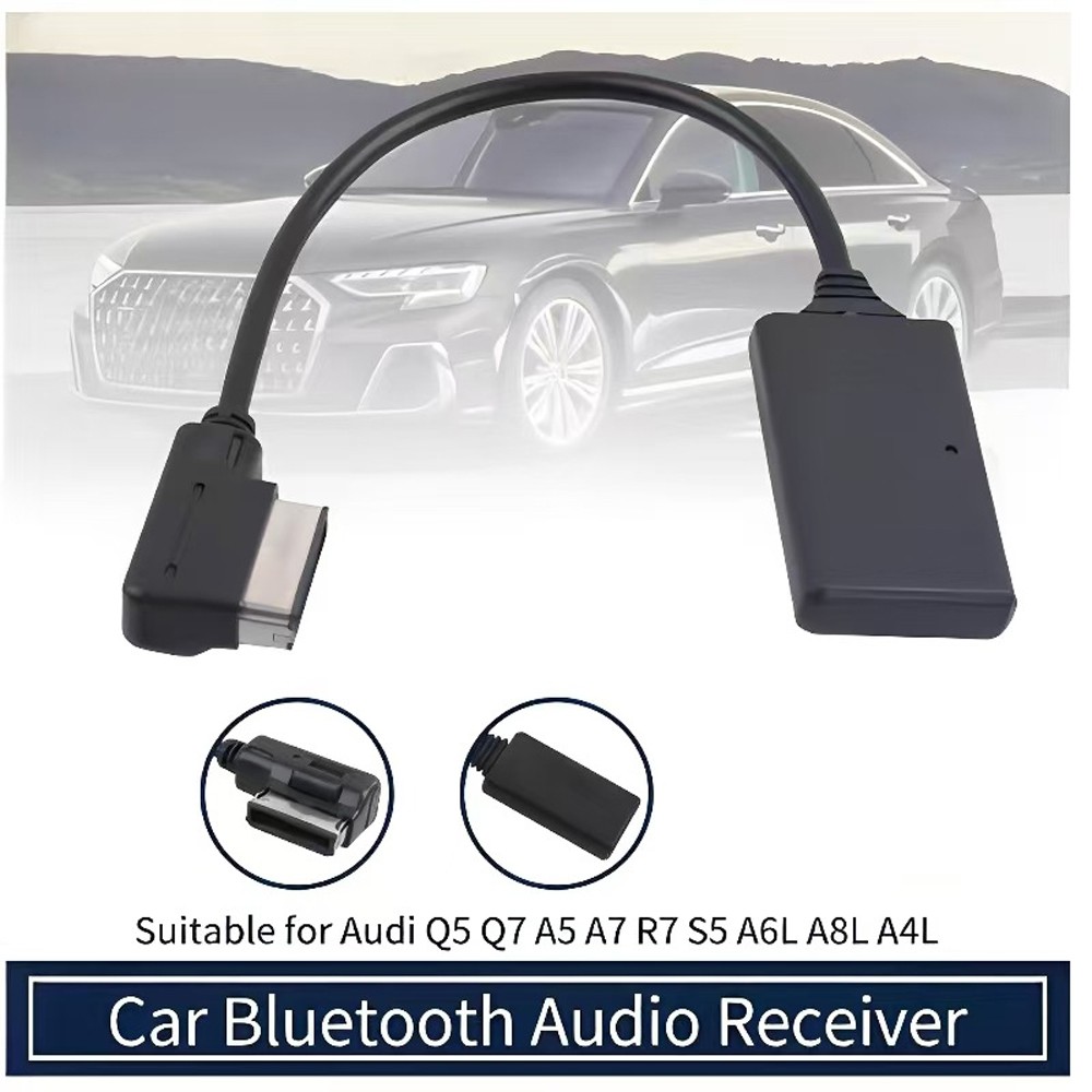 Bluetooth USB AUX Audio Cable Adapter Wireless Module For Benz GL ML CLS SLK GLK