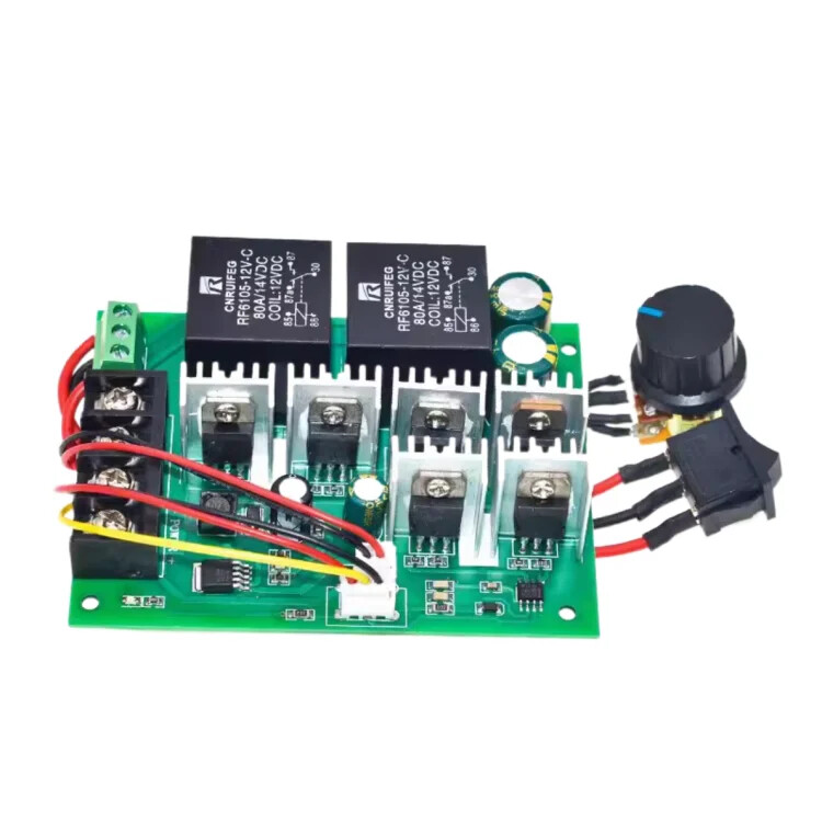 40A Adjustable Forward & Reverse PWM Speed Controller DC 12V 24V 36V 48V Motor