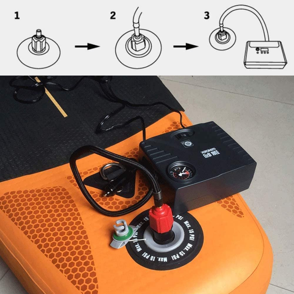 Pesandy Inflatable SUP Pump Adaptor Compressor Paddle Board Pump Adapter, Multi