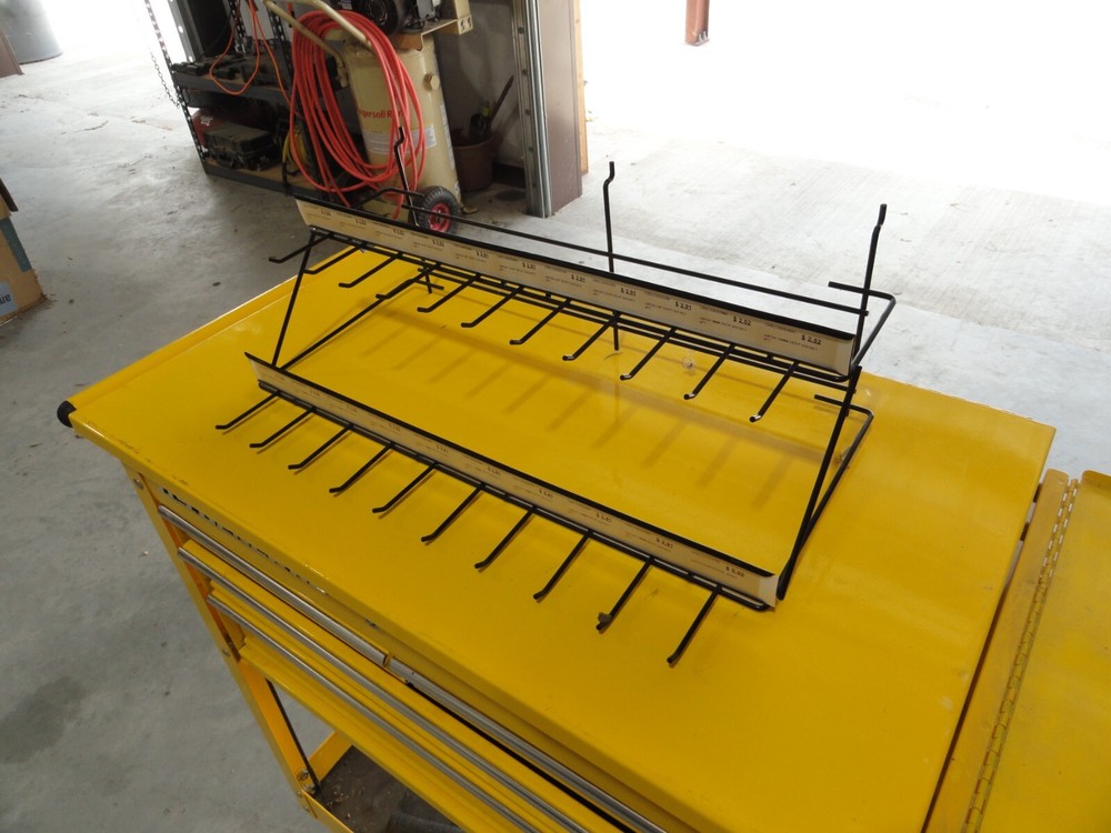 PEG BOARD TOOL DISPLAY RACKS 2 TIER (TOOLS NOT INCLUDE)