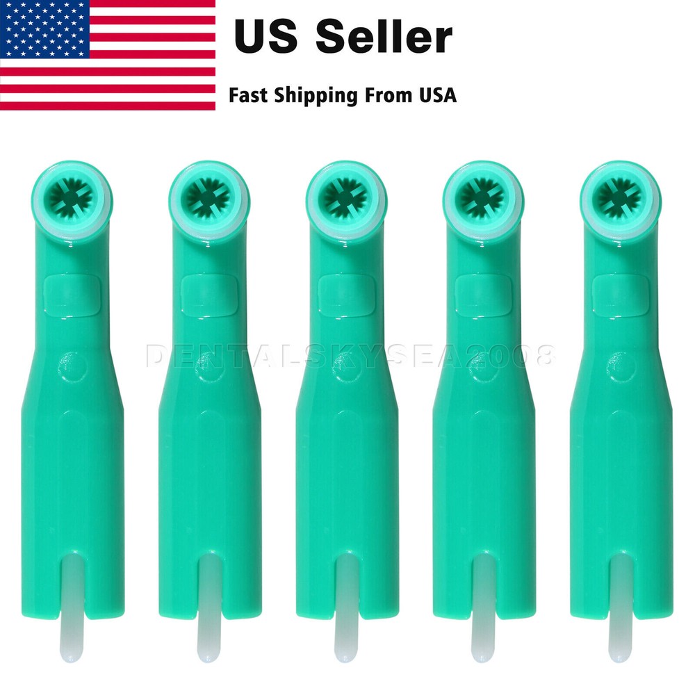Dental Disposable Prophy Angles Regular Latex Free Right Angle 90° 100pcs