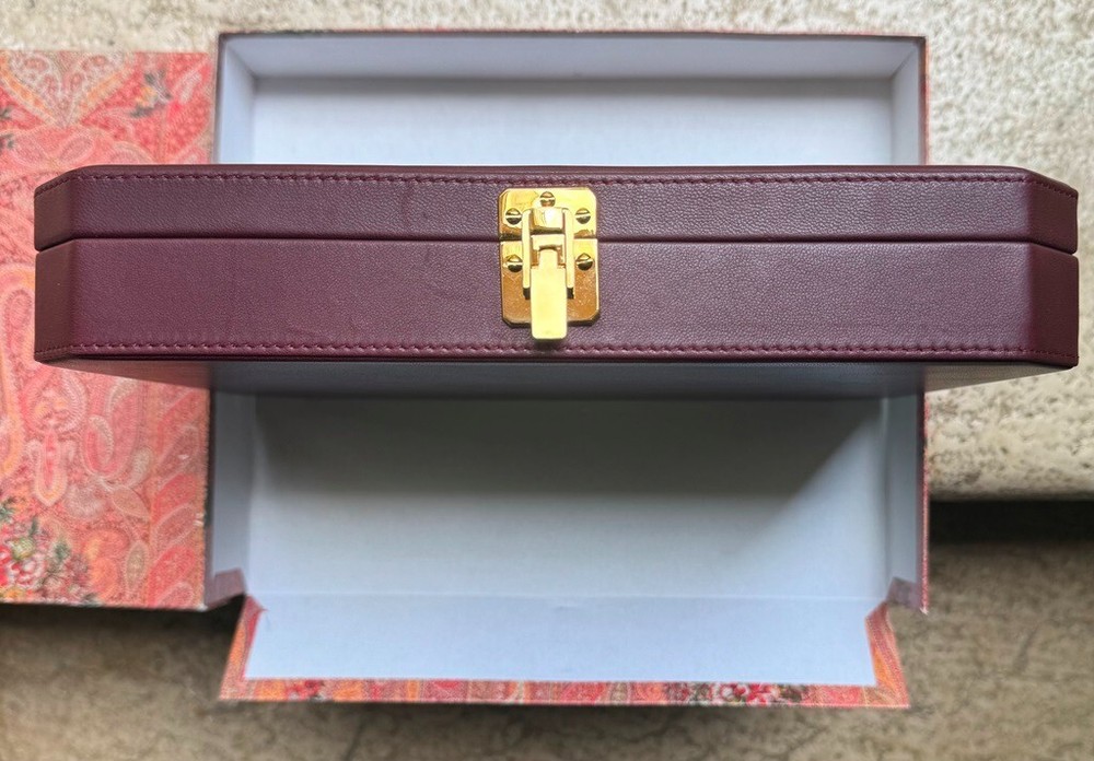Chopard Leather Jewellery Box (Inner+Outer), Rare, Like New!