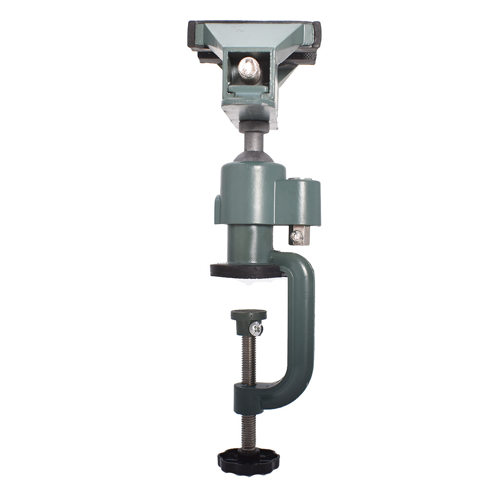 BENCH VISE SWIVEL 3" TABLETOP CLAMP VICE TILTS ROTATES 360 UNIVERSAL WORK HOBBY