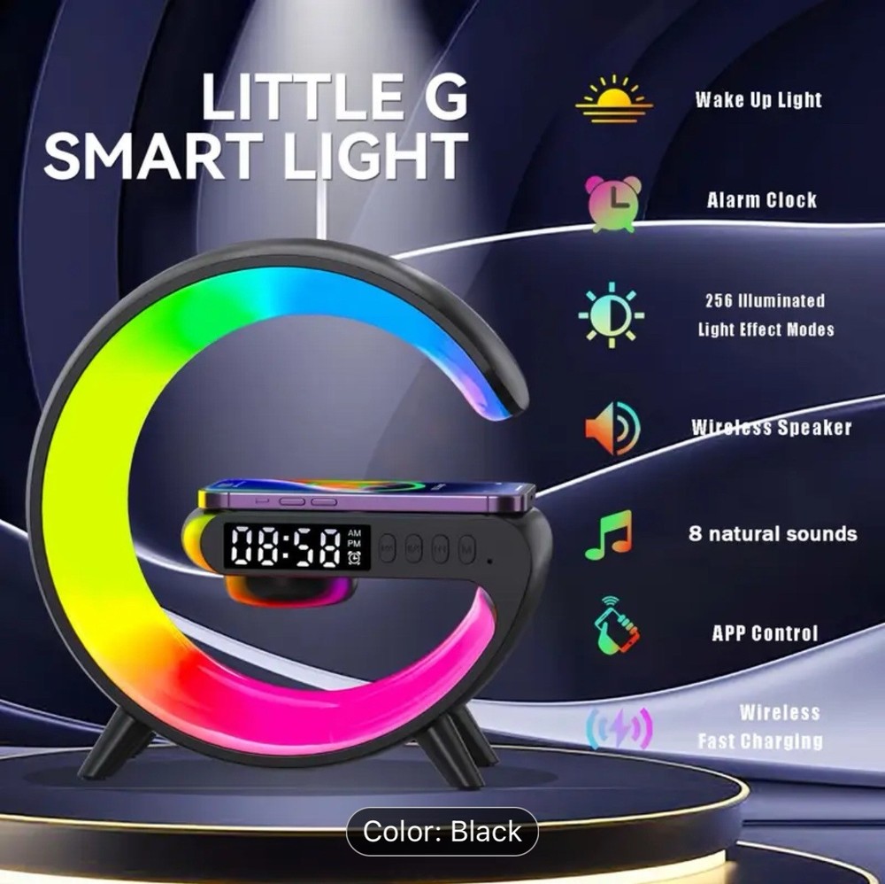 Wireless Speaker Wireless Charging Night Light Sound System