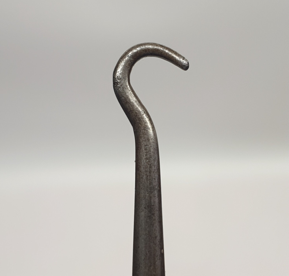Sterling Silver Mr Punch Button Hook by Sydney & Co Birmingham C1907