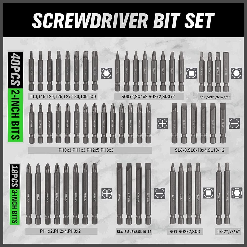 Gunsmith Screwdriver Set Gunsmithing Firearm Tools Kit 232 Bits Pro NEW