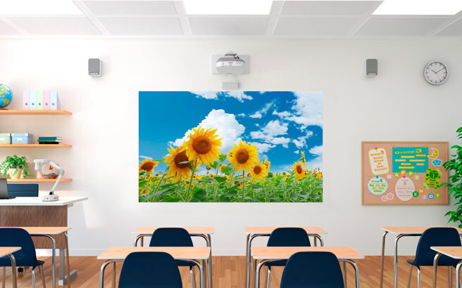 EPSON 595Wi Interactive projector for classroom and office presentations