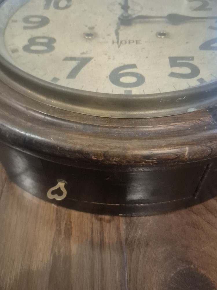 Oak Gallery Clock-Time & Strike- HOPE, American