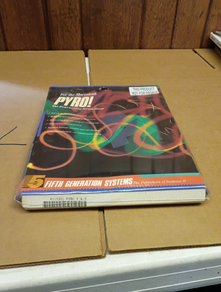 Vintage Pyro! Entertaining Screen Saver For Macintosh