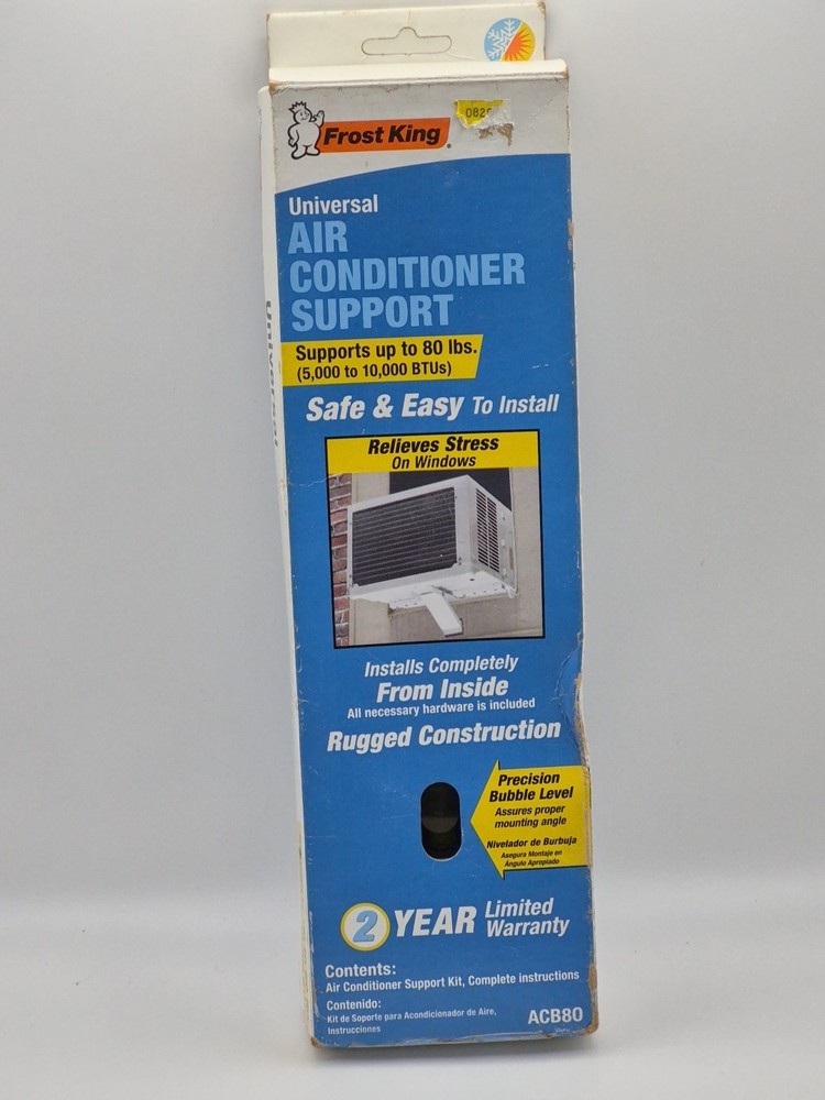 Frost King ACB80H Small, Universal Air Conditioner Support Brackets