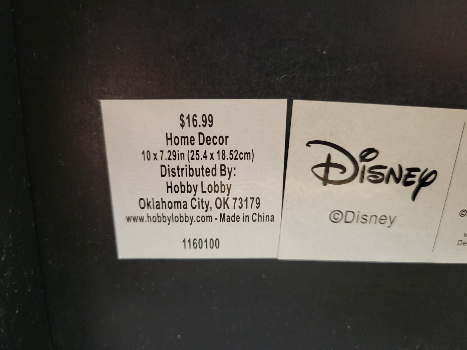 Walt Disney Quote All Our Dreams Can Come True…Mickey Framed Wood Wall Décor