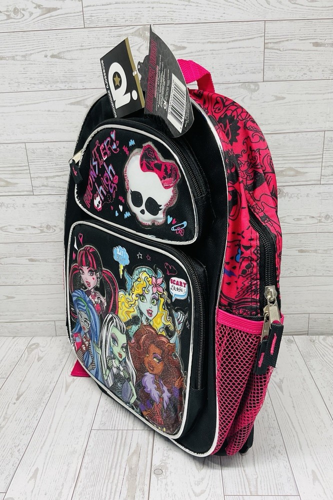 Monster High Small Backpack 14" x 12", New with Tag！
