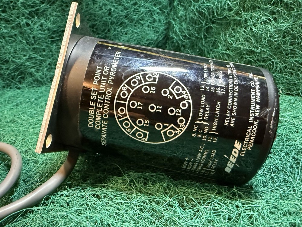 BEEDE ELECTRICAL DOUBLE SET POINT PYROMETER