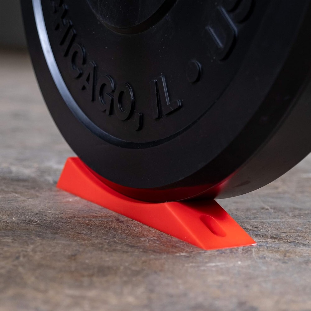 Body Solid Tools Weight Plate Dead Wedge - Portable Deadlift Barbell Wedge
