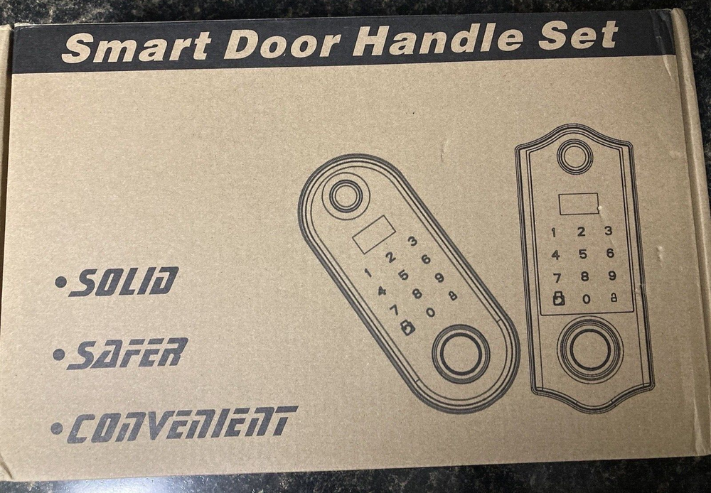 Fingerprint Smart Door Lock Handles