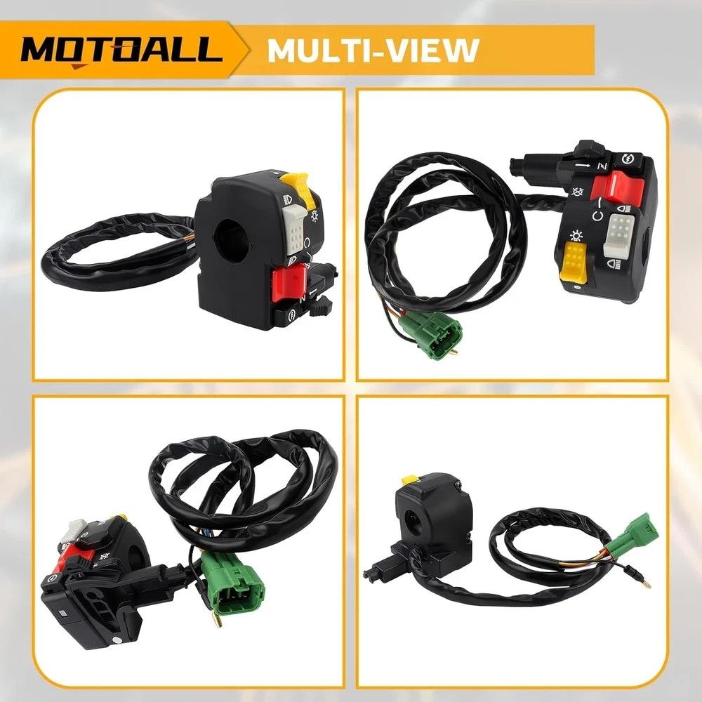 Starter Switch for Foreman TRX 400 450 Headlight Start Stop Choke Left