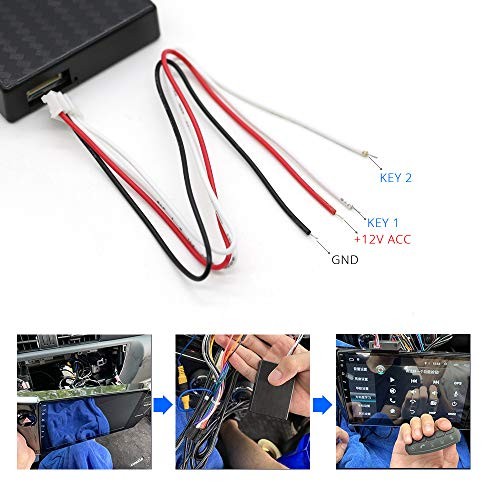 Car Steering Wheel Control DVD Button Universal Wireless Android GPS