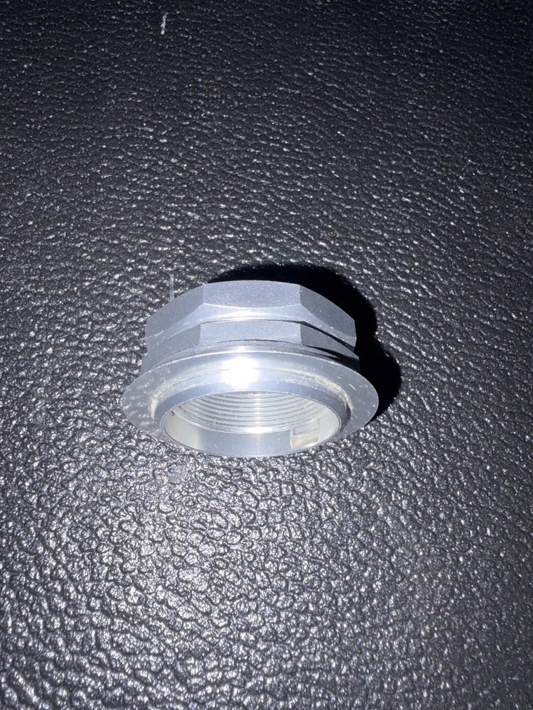 Brompton Silver Grip Nut Adapter 1-1/8 Steerer Anodized New