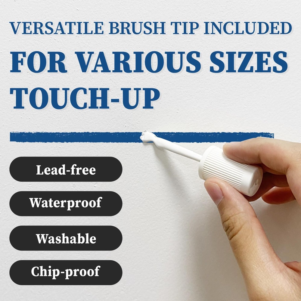 Touch Up Paint Kit For Universal White Multi Surface Scratch Repair Pro Paint
