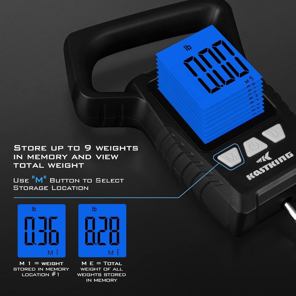 KastKing Fish Scale, WideView Floating Waterproof Digital Scale