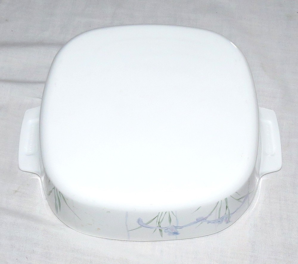 Corning Ware Shadow Iris A-2-B 2 Litre Square Lidded Casserole