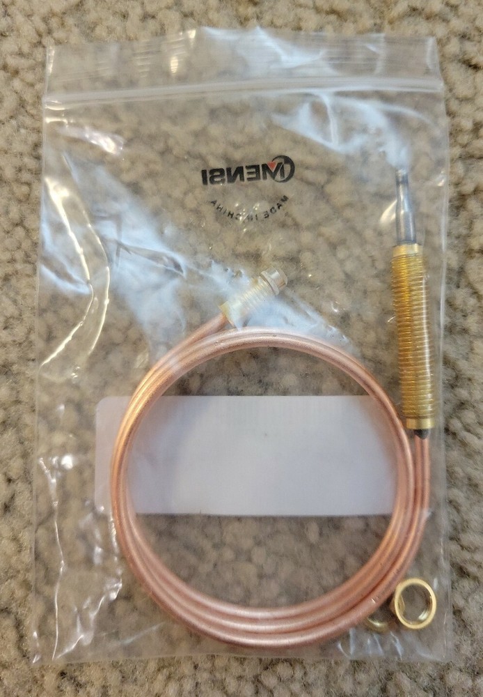 Thermocoupler Sensor M8x1 Thread 24" For Propane Grill Firepit Heater Universal