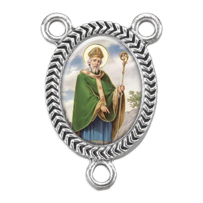 Saint Patrick Picture Rosary Centerpiece 2446-640