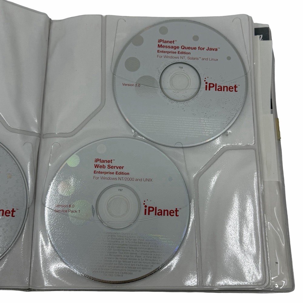 Sun Microsystems Developer Connection iPlanet 6.5 Server Enterprise Software