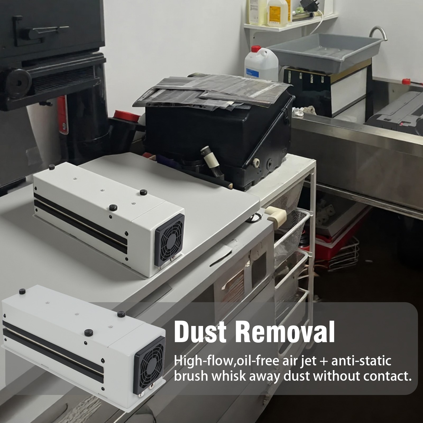 Large Professional Film Anti-Static Electric Dust Remover for 135/120/4x5/8x10