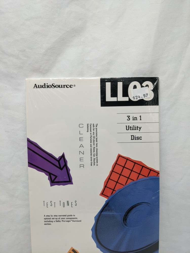 AudioSource LL03 3 In 1 Utility Disc Sealed