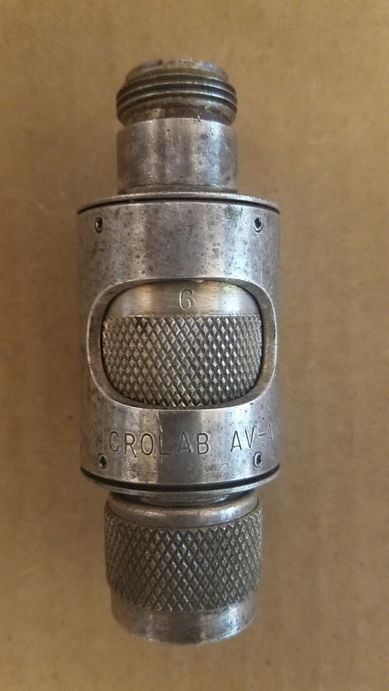 MicroLab AV-A32 Variable Rotary Step Attenuator 0-10dB (2dB-Steps) Type-N(m-f)