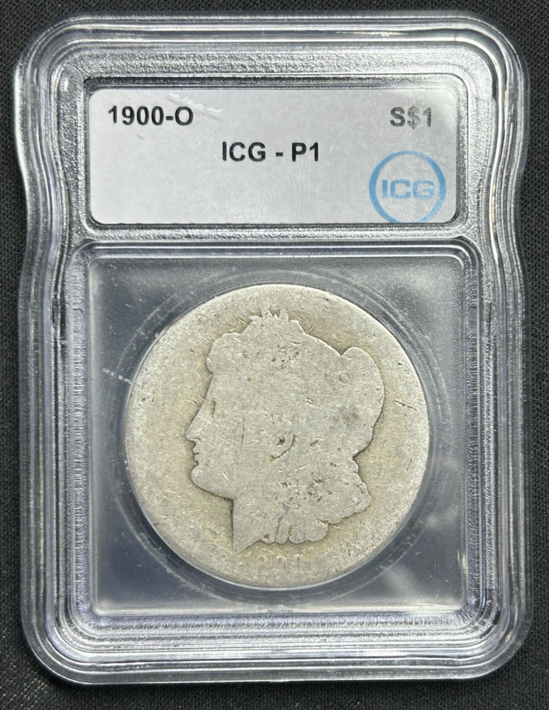 1900-O Morgan Silver Dollar ICG P1