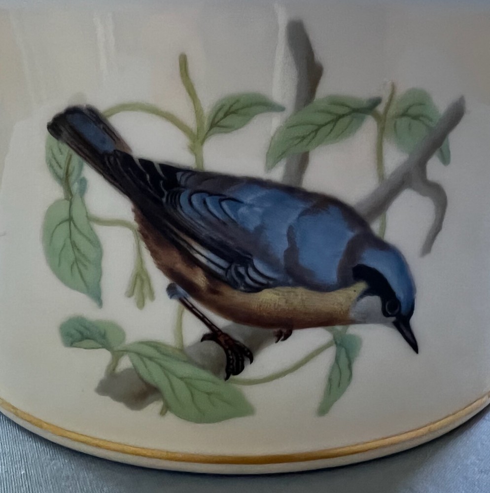 Lourioux Wild Birds 1-quart, Covered Casserole Baking Dish